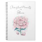 Carnet photo rose - Couverture de peinture numériq (Devant)