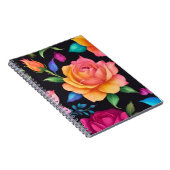 Carnet photo Rose de la spirale florale (Côté Droit)