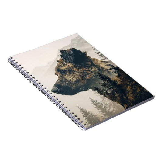 Carnet photo Rustic Dog Forest (Côté Droit)