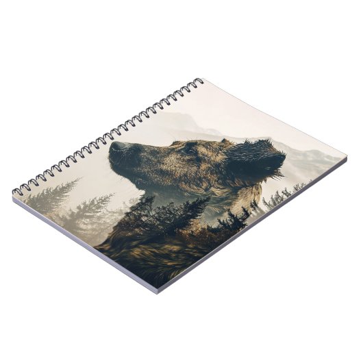 Carnet photo Rustic Dog Forest (Côté gauche)