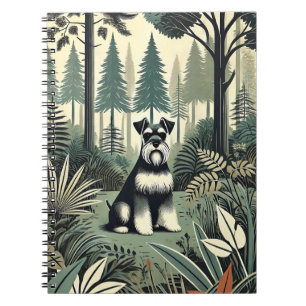 Carnet photo Schnauzer Spiral