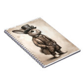 Carnet photo Spiral avec lapin Steampunk (Côté Droit)