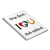 Carnet Photo Spiral Bound Notebook for Horse Lovers (Côté Droit)