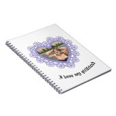 Carnet photo Spiral Dingus Heart Lace Frame (Côté Droit)