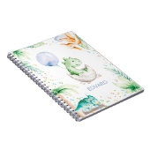 Carnet photo Spiral Dinosaure personnalisé (Côté Droit)