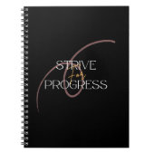 Carnet photo Spiral Essayer Pour Progrès (Devant)