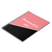 Carnet photo Spiral personnalisé (Côté gauche)