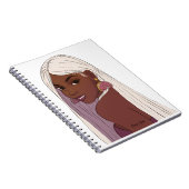 Carnet photo Spiral pour fille noire (Côté Droit)