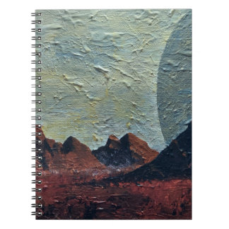 Carnet photo Spiral Red Planet Design