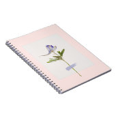 Carnet photo spirale à mur de fleurs séchées (Côté Droit)
