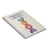 CARNET Photo Spirale ADN Et Science (Côté Droit)