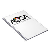 Carnet photo spirale AOSA (blanc) (Côté Droit)