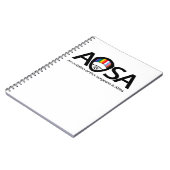 Carnet photo spirale AOSA (blanc) (Côté gauche)