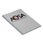Carnet photo spirale AOSA (gris) (Côté Droit)