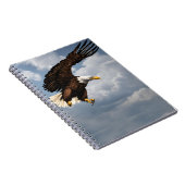 Carnet photo spirale avec aigle (Côté Droit)