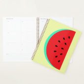 Carnet photo spirale avec melon (Devant avec enveloppe)