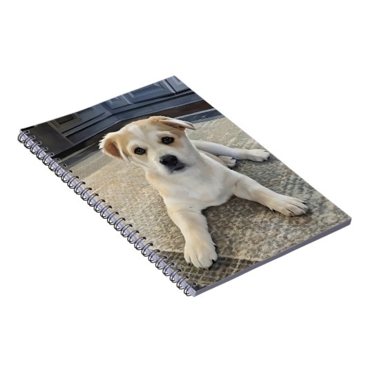 Carnet photo Spirale avec surcharge de chiot (Côté Droit)