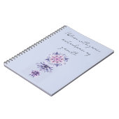 Carnet photo spirale Mandala en fleurs (Côté gauche)
