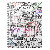 Carnet photo spirale mathématique modèle (Devant)