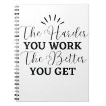Carnet photo spirale motivationnel