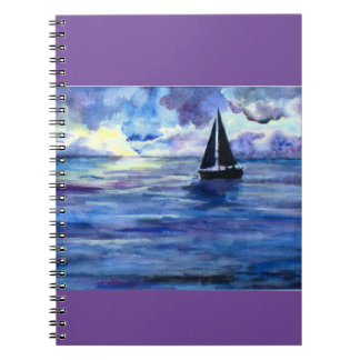 Carnet photo spirale nautique Voile