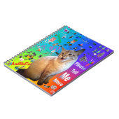 Carnet photo spirale Ragdoll Chat (Côté gauche)