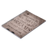 carnet photo spirale "Sidewalk Dreams" (Côté gauche)