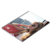 Carnet photo Spirale Spirale de Nom Personnalisé (Côté gauche)