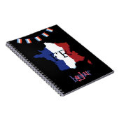 Carnet photo spirale - Thème français (Côté Droit)