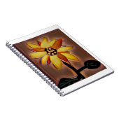 Carnet photo spirale tournesol (Côté Droit)