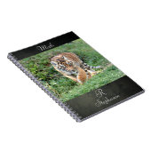carnet Photo tiger, animaux. (Côté Droit)