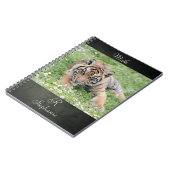 Carnet Photo tiger, animaux 0254. (Côté gauche)