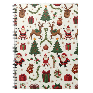Carnet photo Vintage Christmas Spiral