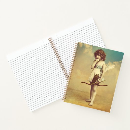 Carnet photo Vintage Cupid et Flèche (Intérieur)
