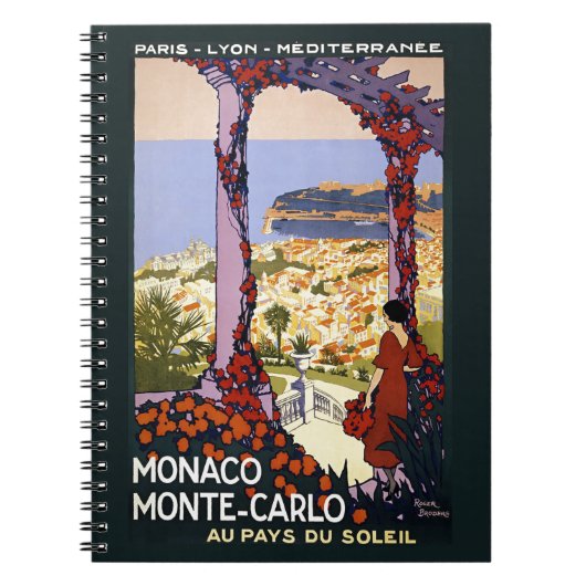 Carnet photo vintage Monaco Monte Carlo Spiral (Devant)
