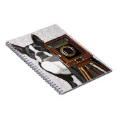 Carnet Photographe Boston Terrier 2 (Côté Droit)