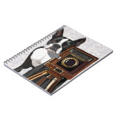 Carnet Photographe Boston Terrier 2 (Côté gauche)