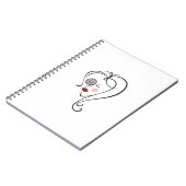 Carnet Photographe féminine (Côté gauche)