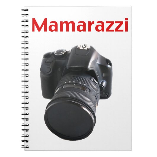 Carnet Photographe Mamarazzi (Devant)