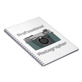 Carnet Photographe professionnel (Côté Droit)