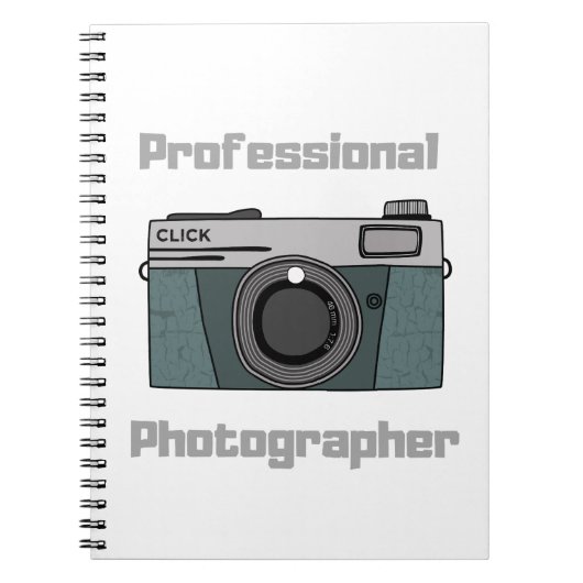 Carnet Photographe professionnel (Devant)