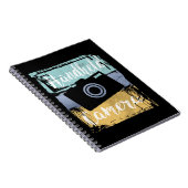 Carnet Photographe Tee - Caméra rétro Vintage (Côté Droit)