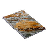 Carnet Photographie de gros plan de pierres grises et ora (Côté Droit)