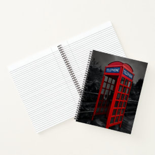 Carnet Photographie de voyage dramatique avec cabine télé