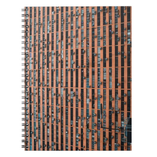 Carnet Photographie en angle bas de la construction (Devant)