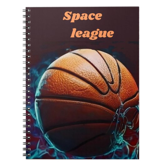 Carnet Photographie spirale Notebooк Basketball - (Devant)