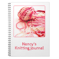 Photographie - Tricot à main rose - Fil et aiguill