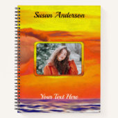 Carnet Photos Coucher de soleil 2443 (Devant)