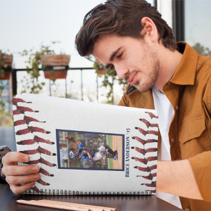 Carnet Photos de baseball blanc propre VERTICAL
