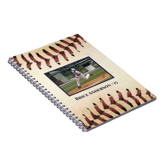 Carnet Photos de baseball Rustic Memory Scrapbook (Côté Droit)